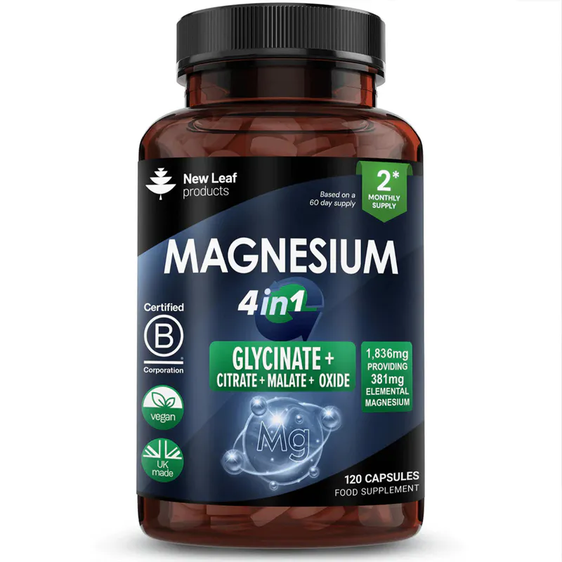 New Leaf Magnesium 4in1 120 capsules