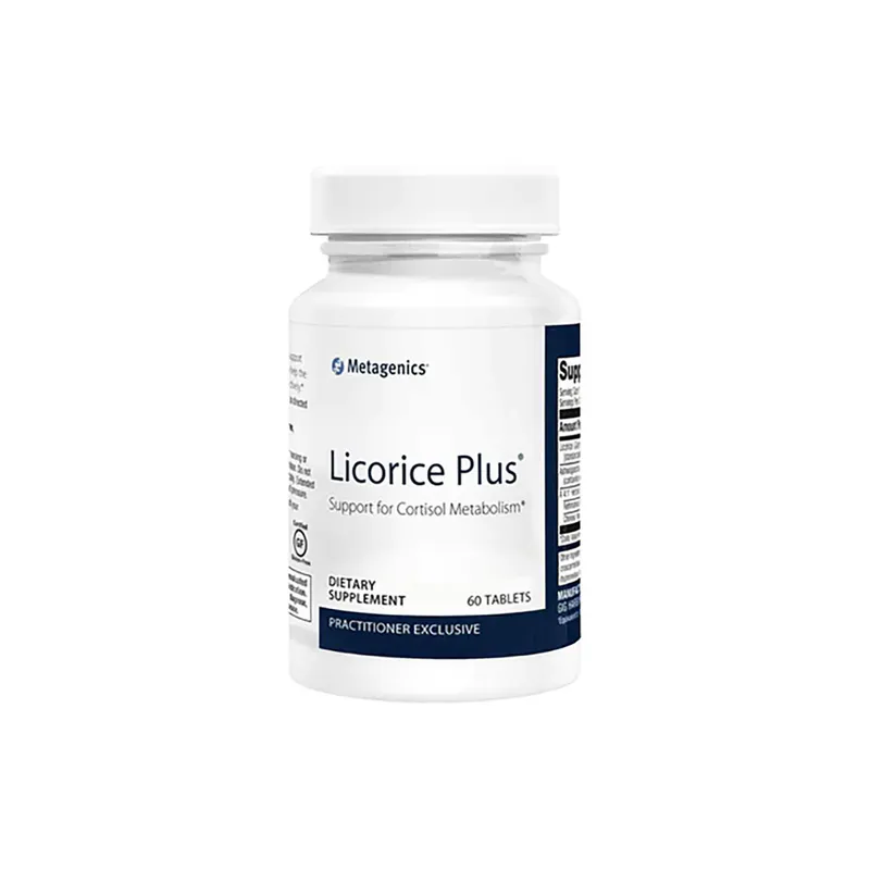 Metagenics Licorice Plus 60 Tablets Nappi code 710716-001