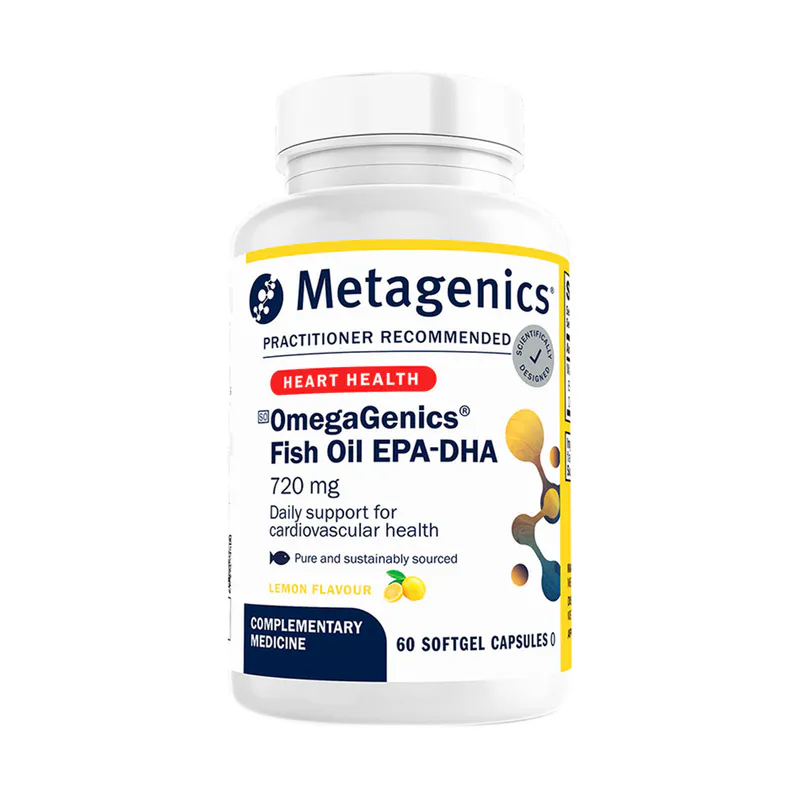Metagenics OmegaGenics EPA DHA 720 120 Softgel Nappi Code 720250-001