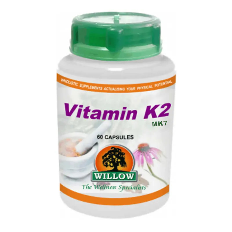 Willow Vitamin K2 ,100mcg 60 Caps