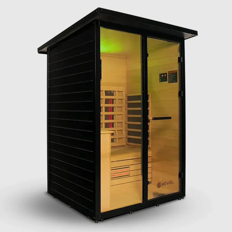 Revel - Eclipse - 2 Person Full Spectrum Infrared Outdoor Cabin Sauna