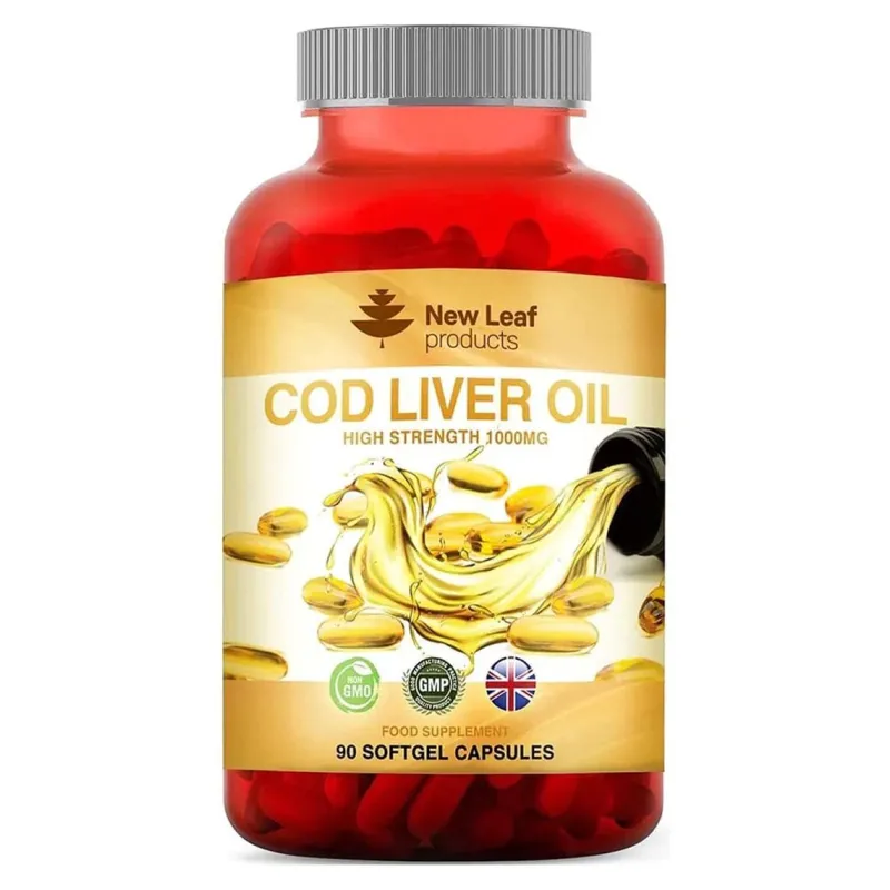 New Leaf - Cod Liver Oil - 90 softgels