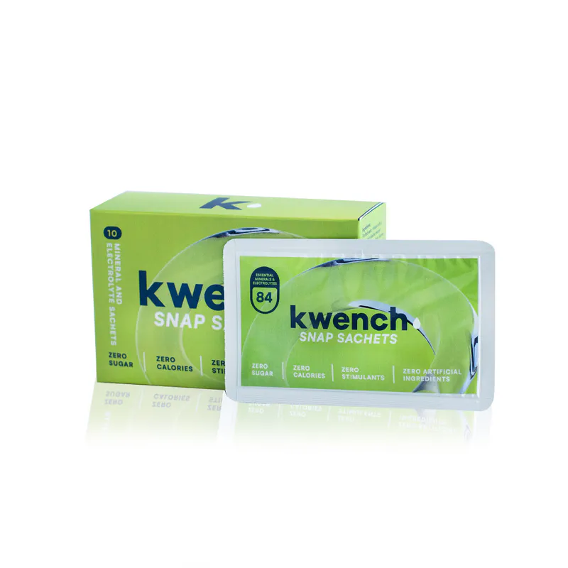 Kwench Mineral and Electrolyte Snap Sachets 10 pack