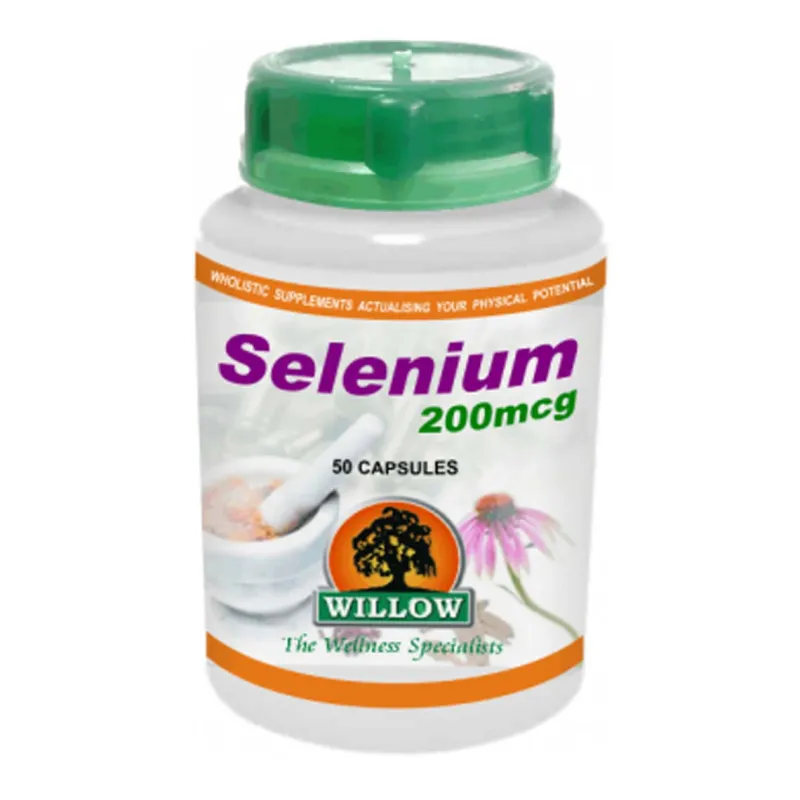 Willow Selenium 200mcg 50 Caps
