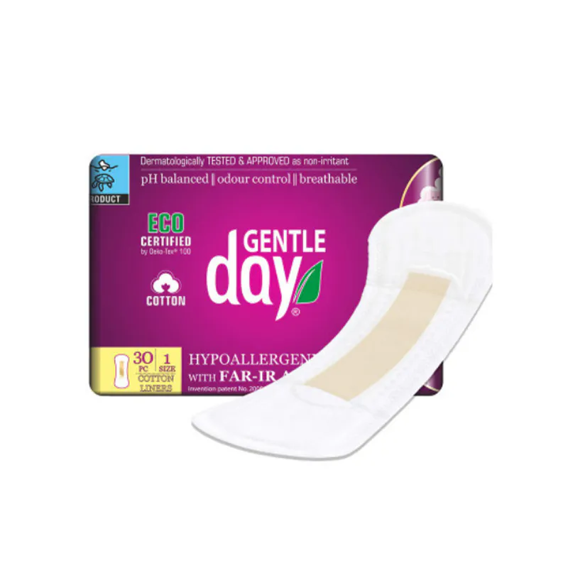 Gentle Day Cotton Liners 30 pcs