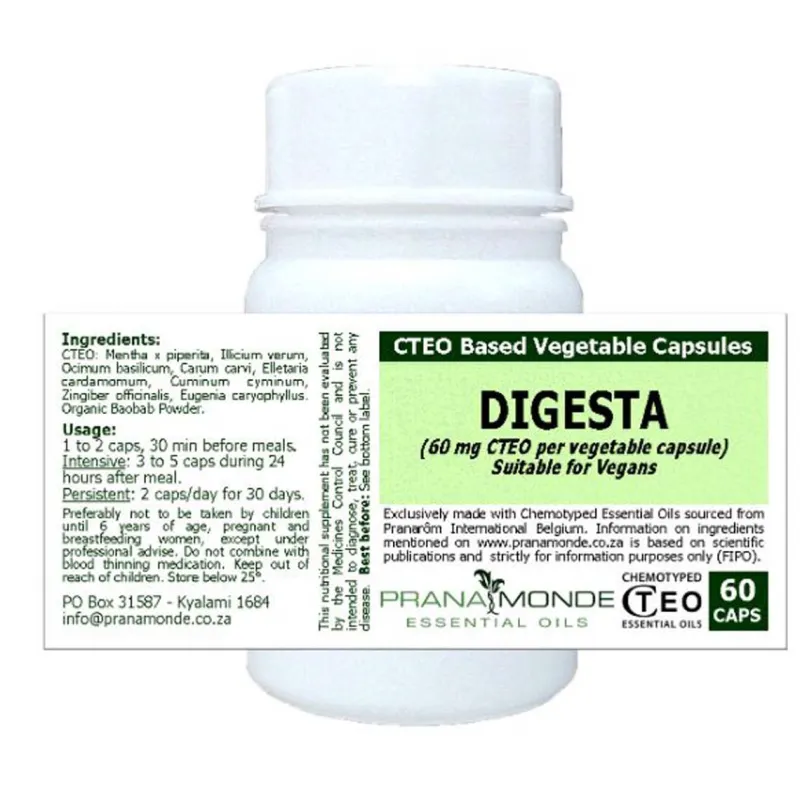 Prana Monde Digesta 60 VegiCaps