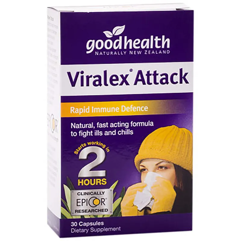 Good Health Virelex Attack 30 Caps