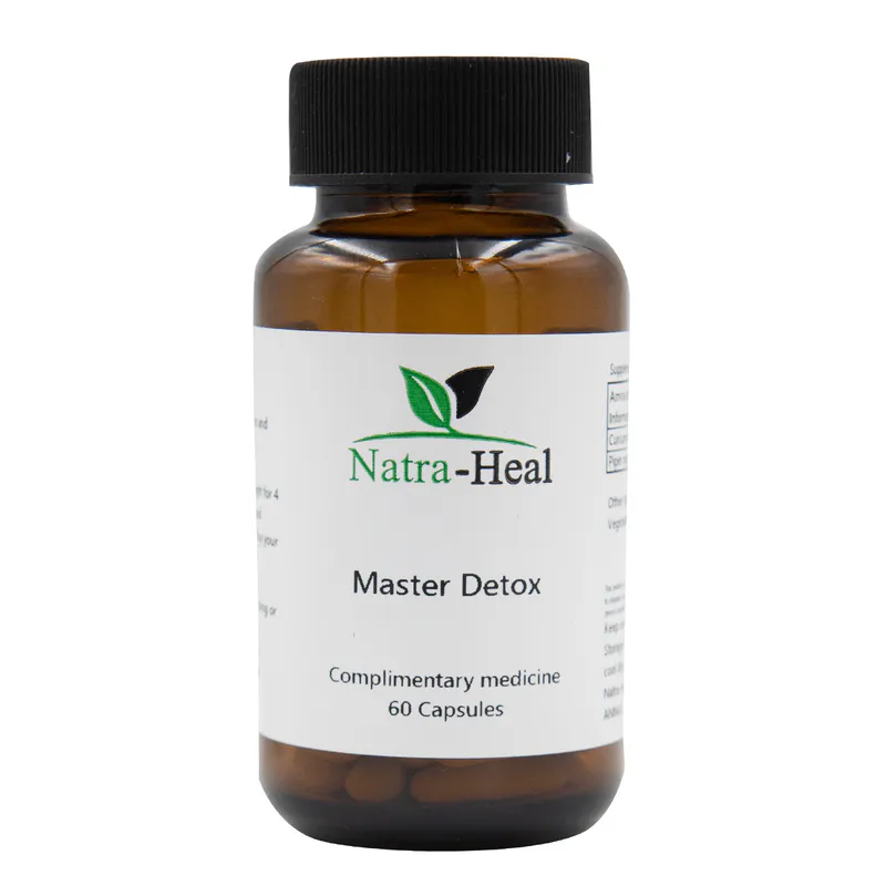 NatraHeal Master Detox 220mg 60 Capsules