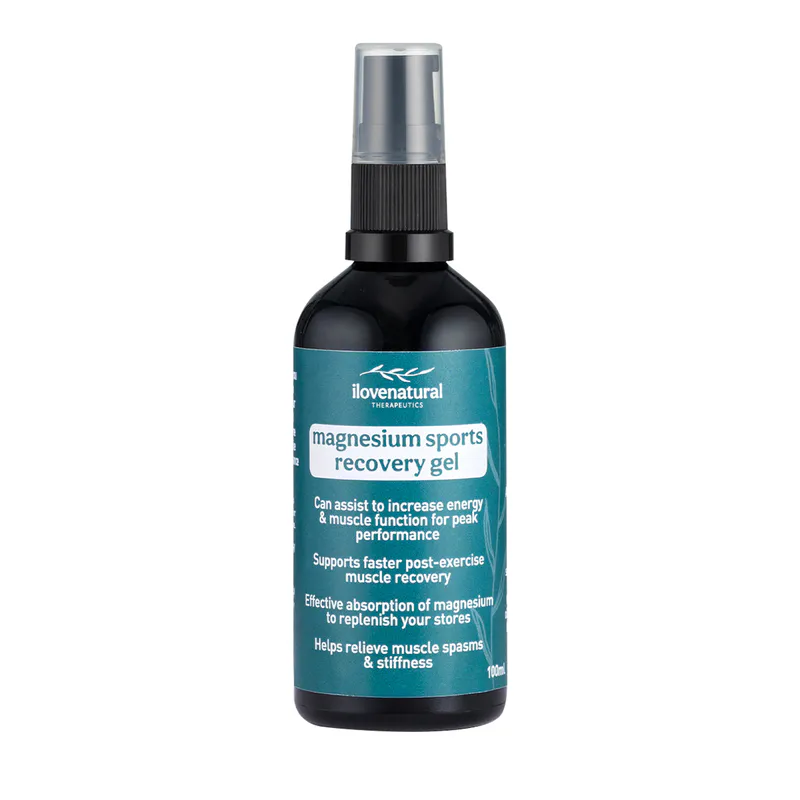 ilovenatural magnesium sports recovery gel 100ml