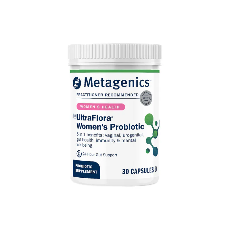 Metagenics UltraFlora Womens Probiotic 30 capsules NAPPI Code 3008552001
