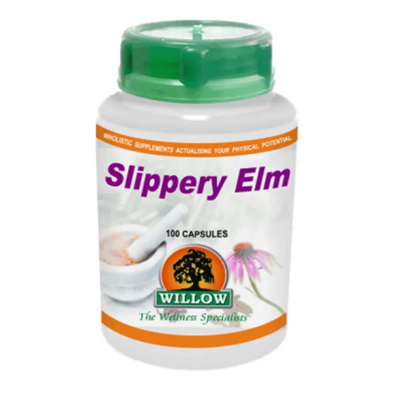 Willow Slippery Elm 100 Caps