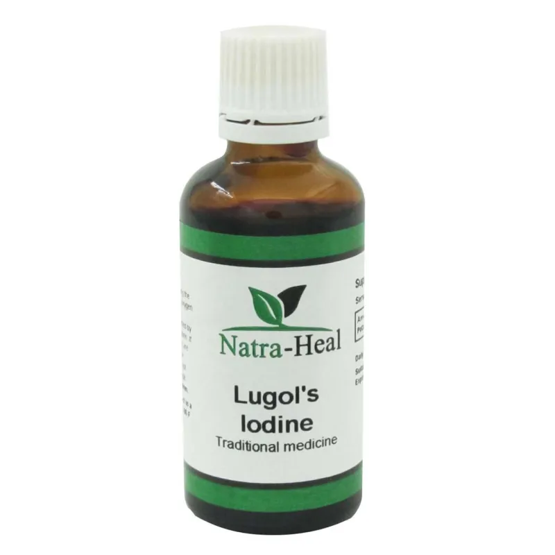 Natra-Heal - Lugol's Solution - Iodine - 50ml