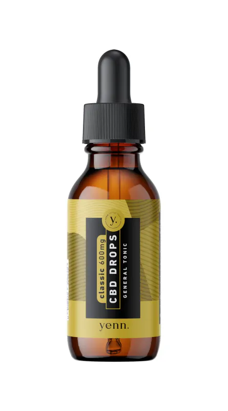 Yenn CBD Classic 600mg drops Sleep Anxiety and Pain 30ml