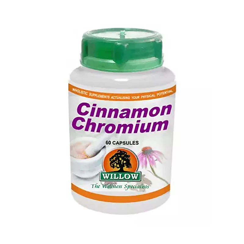Willow Cinnamon Chromium 60 capsules
