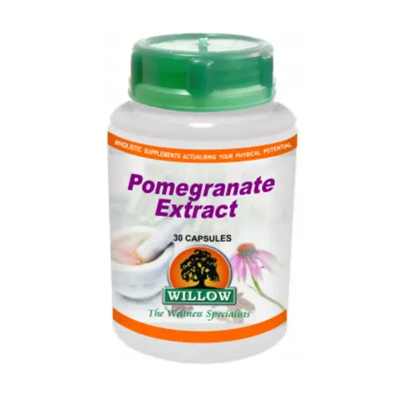 Willow Pomegranate Extract 30 Capsules