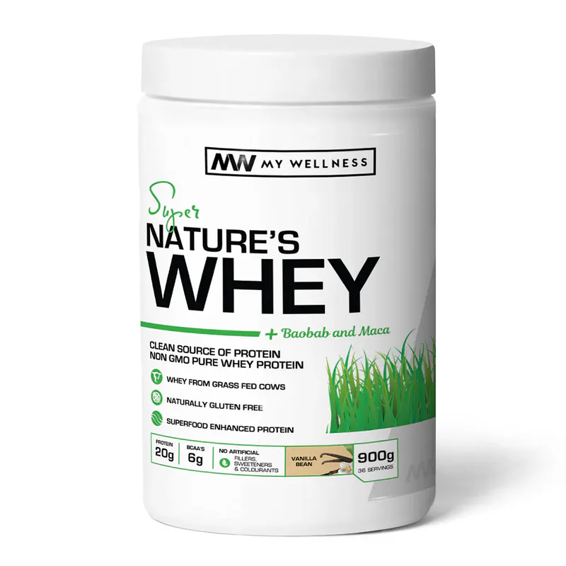 My Wellness Super Natures Whey Protein 900g Vanilla Bean