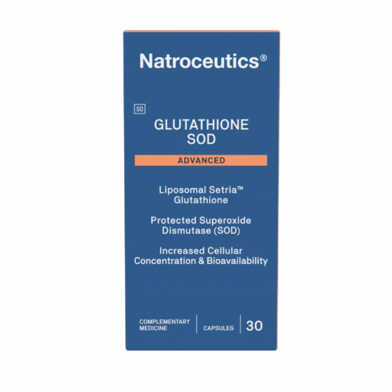 Natro Glutathione SOD Advanced 30 Caps NAPPI Code 3004961001