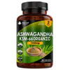 New Leaf Ashwagandha Organic KSM 66 1200mg 180 Tablets 3 Month Supply