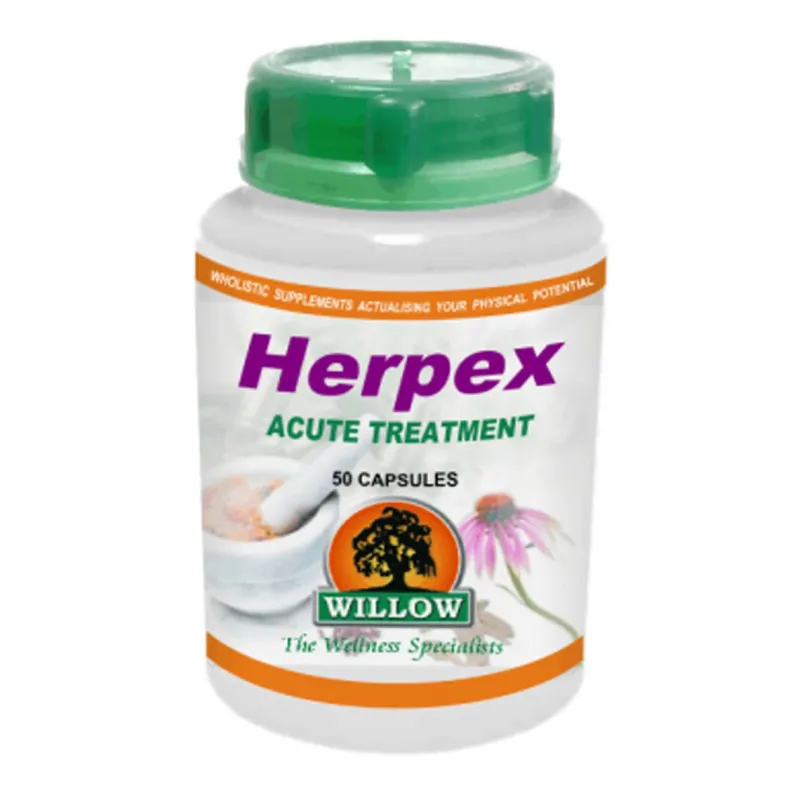 Willow Herpex Active Treatment 50 Caps