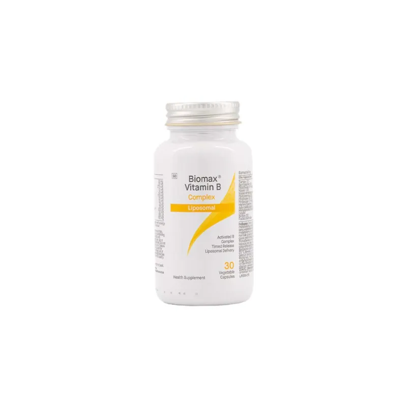 Coyne Biomax Vitamin B complex Liposomal 30 Caps NAPPI Code 3002014001