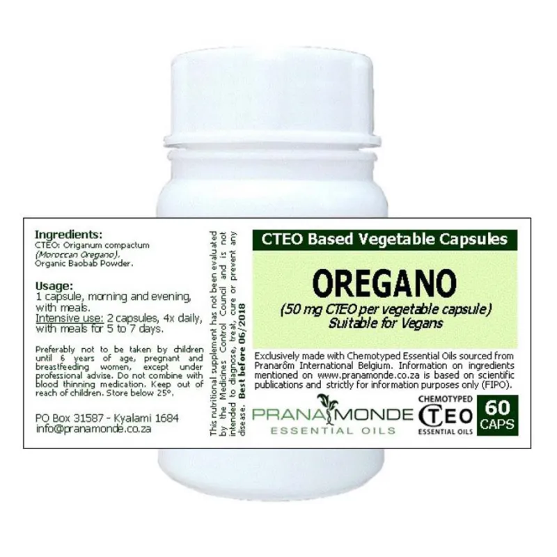 Prana Monde Oregano 60 VegiCaps