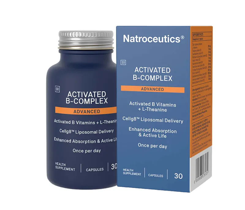 Natroceutics Activated B-Complex Advanced 30 Veg Capsules