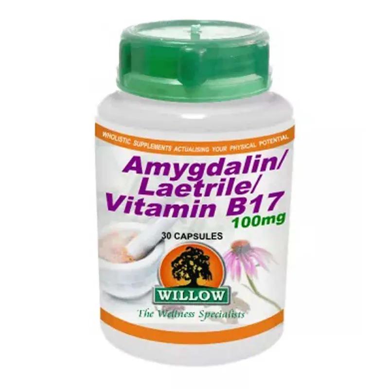 Willow Amygdalin Laetrile Vitamin B17 30 Caps