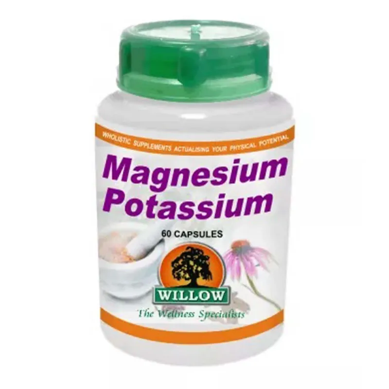Willow Magnesium Potassium 60 Caps