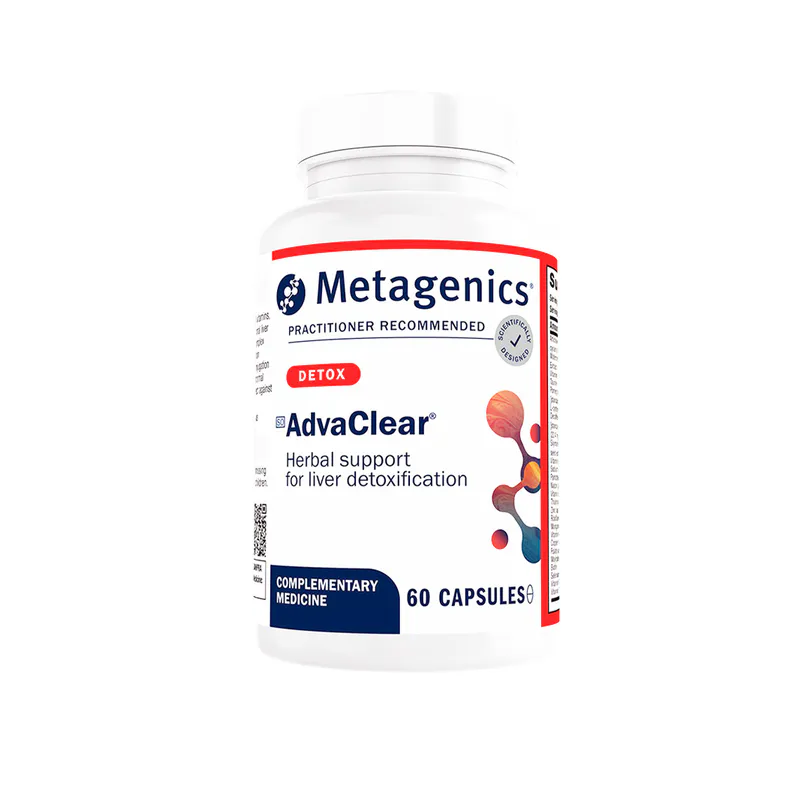 Metagenics AdvaClear 60 Capsules NAPPI Code 710697002