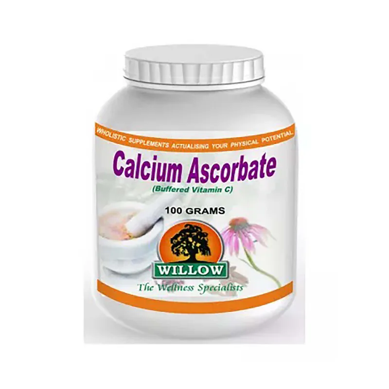 Willow Calcium Ascorbate 100g Powder