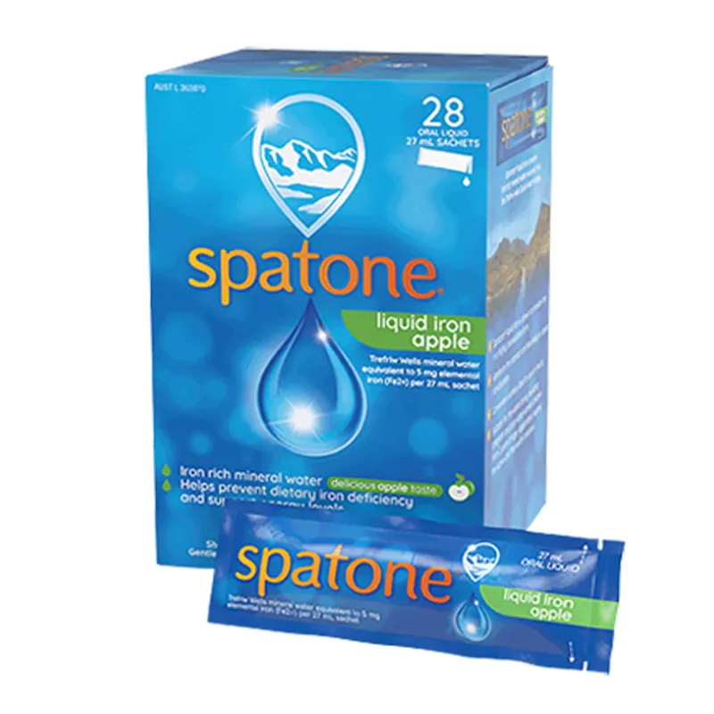 Spatone APPLE Liquid Iron with Vitamin C 28 Sachets