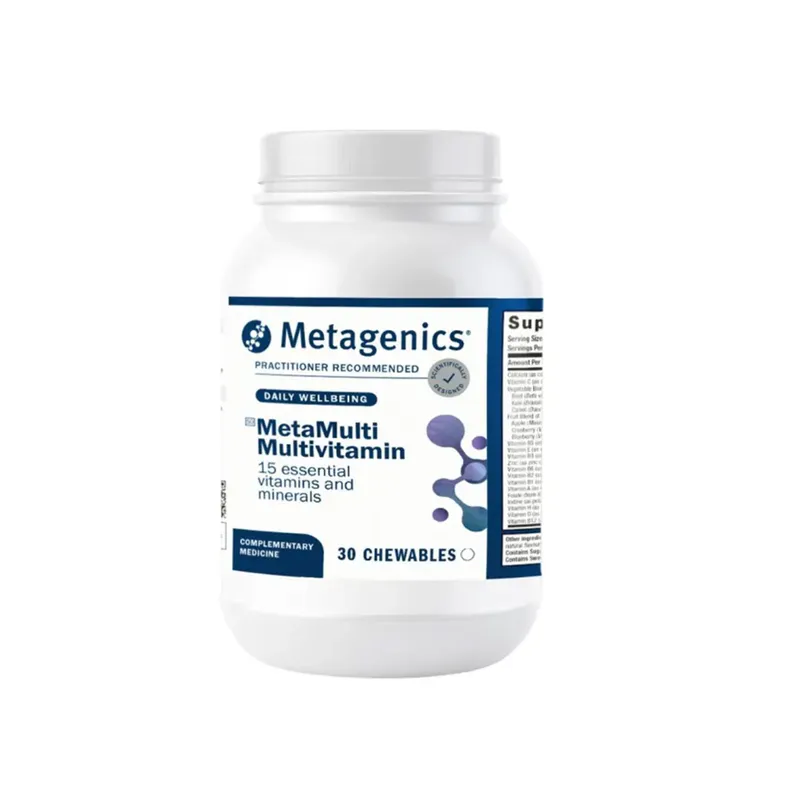 Metagenics MetaMulti Multivitamin 30 Chewables NAPPI Code 3001465001