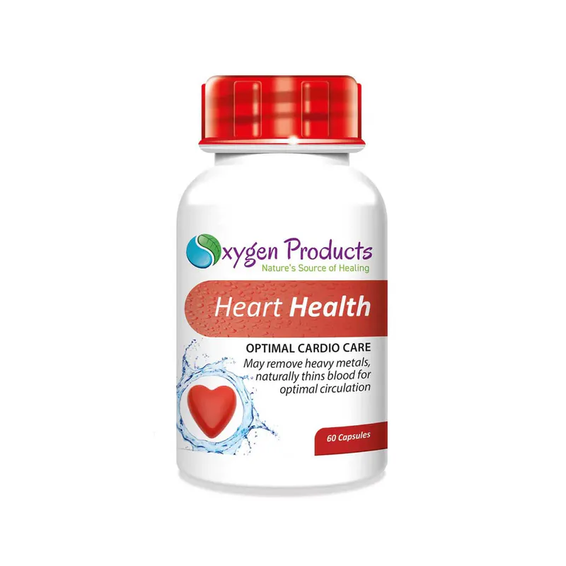 Oxygen Products Heart Health 60 Caps