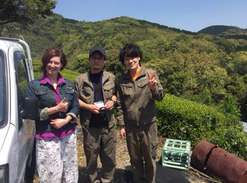 Kitsuki Tea Farmers with Holly