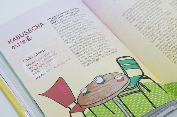 page about kabusecha from a book about tea