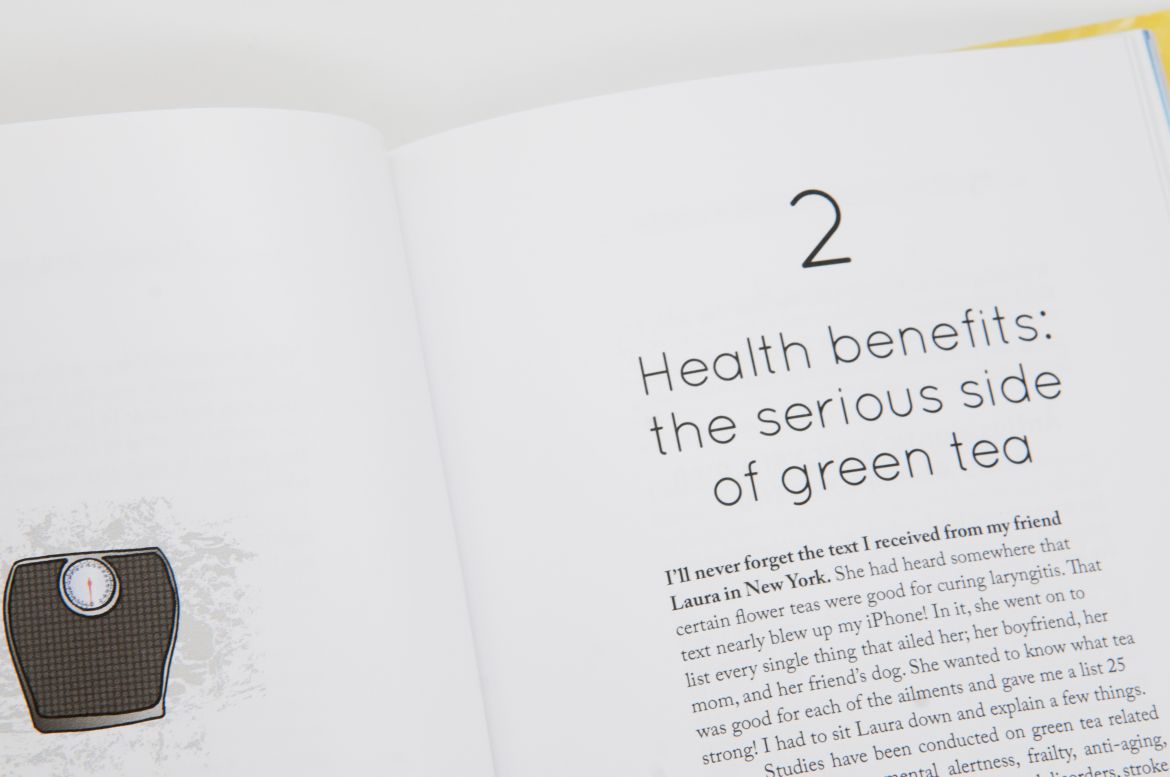 green tea health benefits are all explained in this book