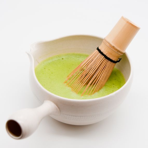 a matcha whisk is called a chasen and it is made out of bamboo