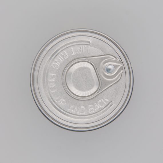 matcha can seal as seen from above