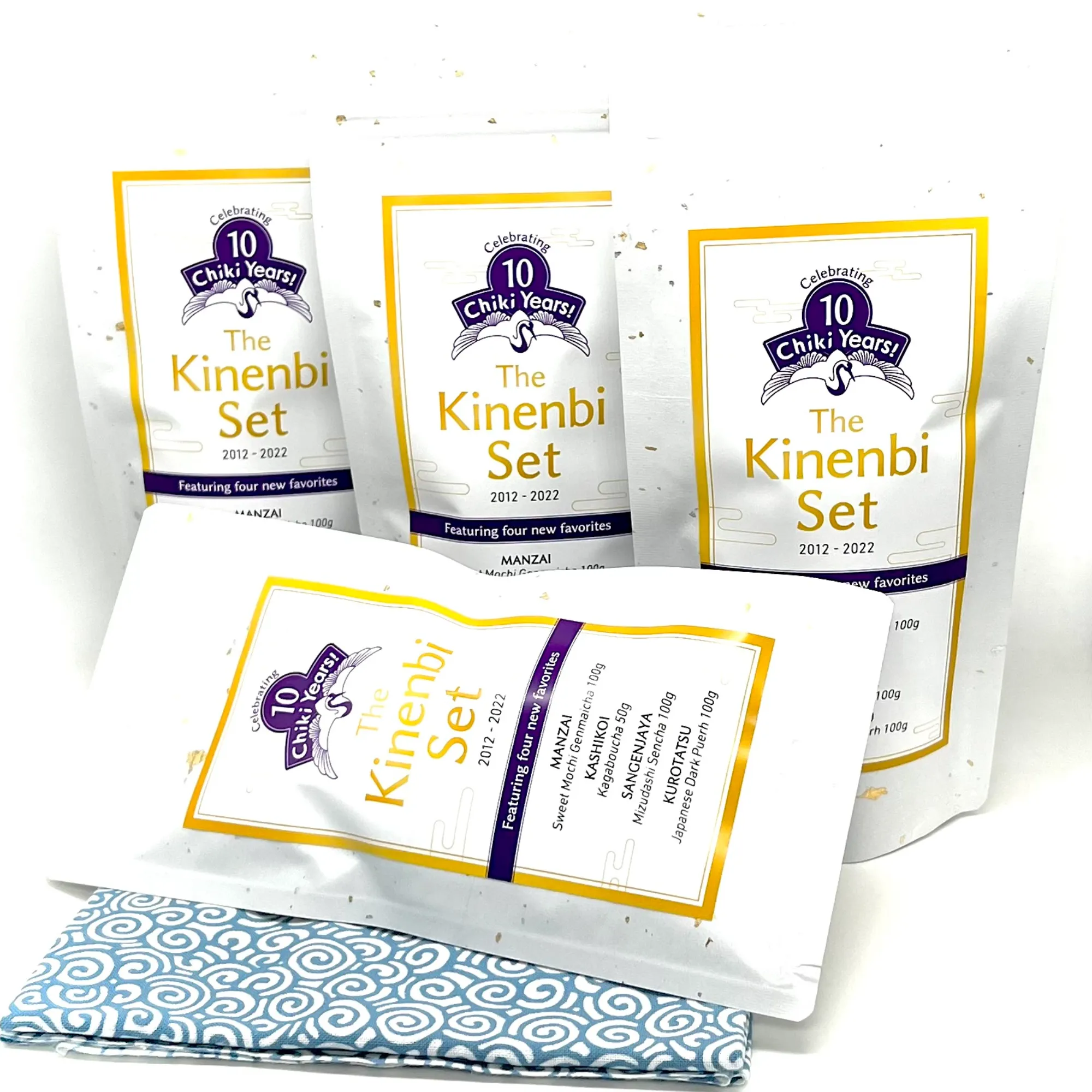 kinenbi 10th anniversary set with free tenugui
