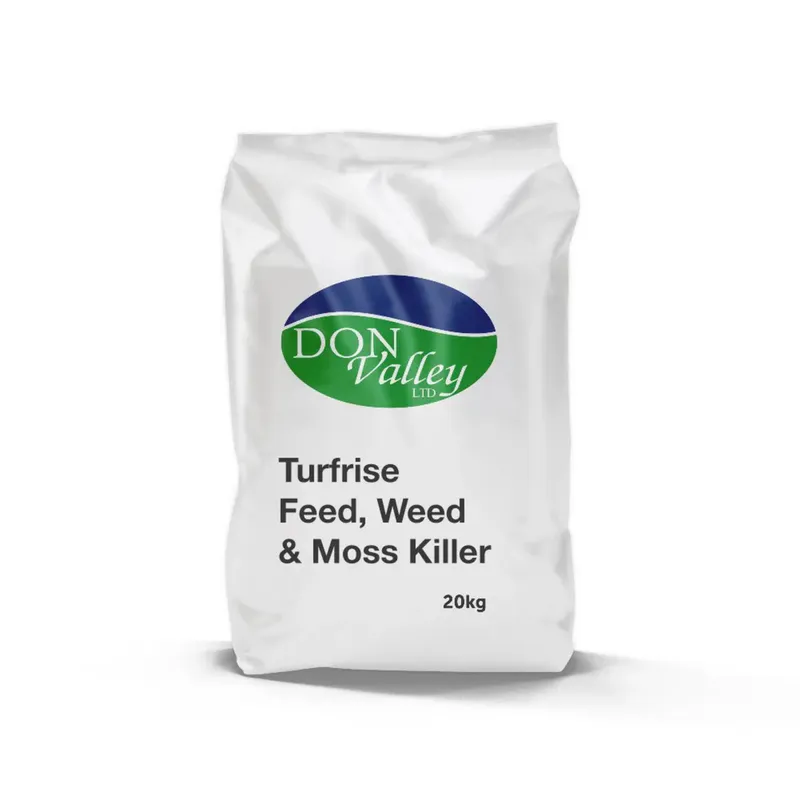 Turfrise 3 in 1 Fertiliser - Feed, Weed and Mosskiller 20kg bag