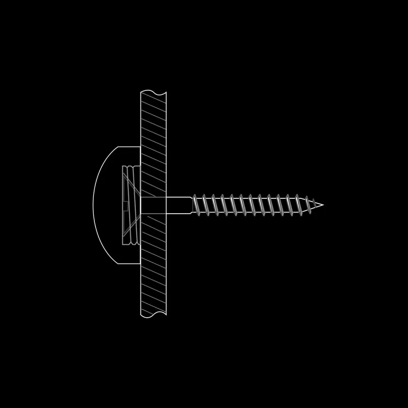 Illustration - Internally threaded