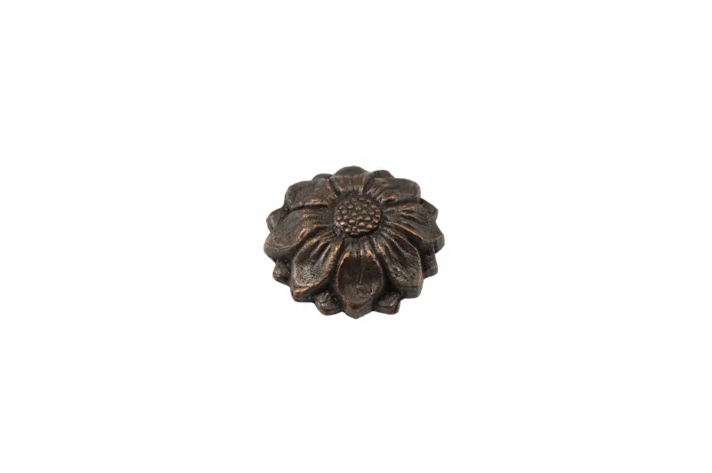 16mm bronzed diecast floral coverhead