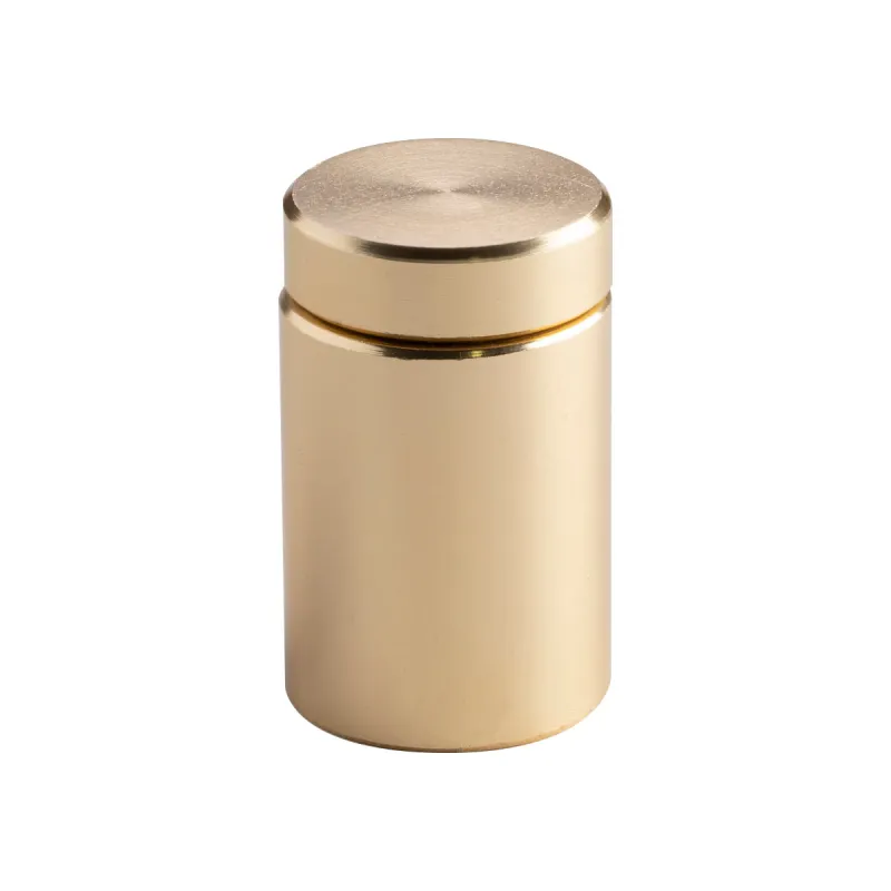 Gold aluminium stand off #1