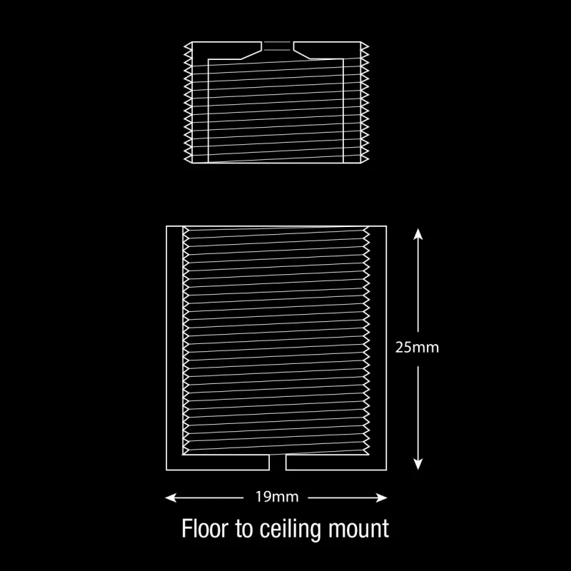 Illustration - Cable end mounts