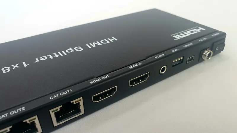 1x8 HDMI over CAT Splitter TX back 5