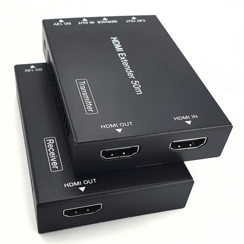 FOURKAY 4K@60Hz over Cat Ethernet Extender HDMI 2