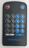 Spare 8x8 Matrix IR Remote