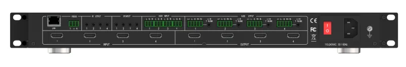 4x4 4K Seamless HDMI Video Wall Matrix