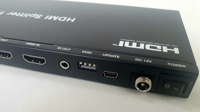1x8 HDMI over CAT Splitter TX back 4