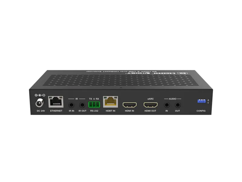 8K@60Hz or 4K@120Hz HDBaseT Extender with 100m Range